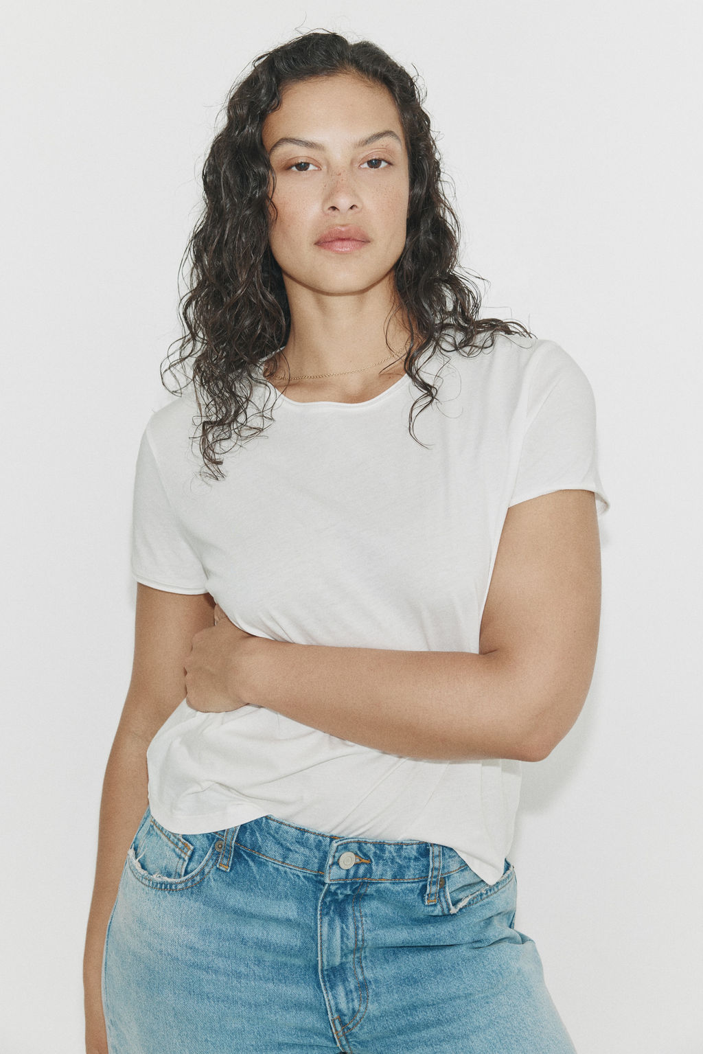 Camiseta con borde enrollado - H&m фото 8