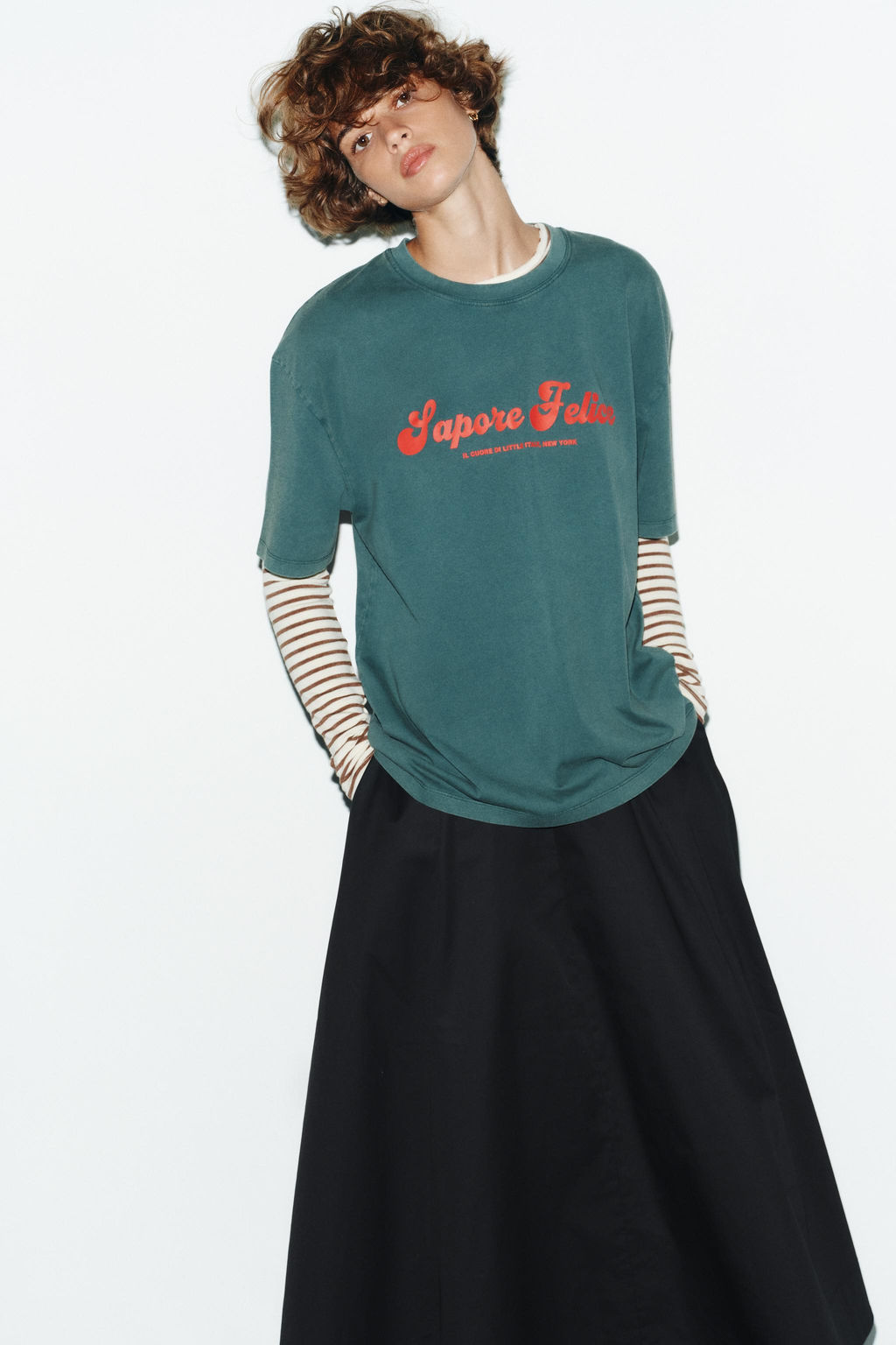 PLEATED MIDI SKIRT - Zara фото 4