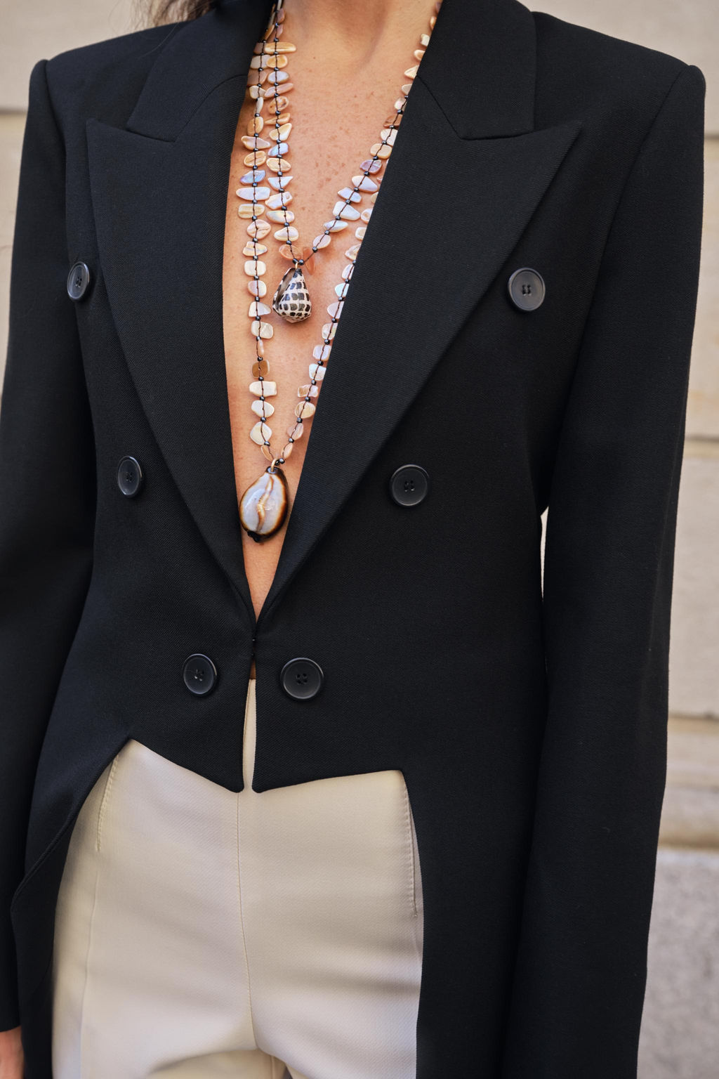 BLAZER ASIM?TRICA ZW COLLECTION / Negro - Zara фото 15