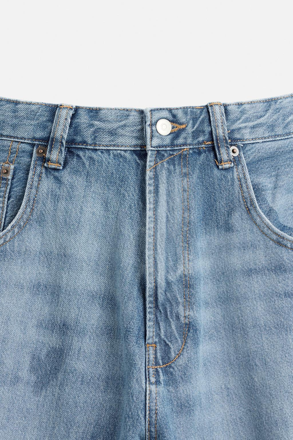 GRADIENT BAGGY FIT JEANS - Zara фото 10