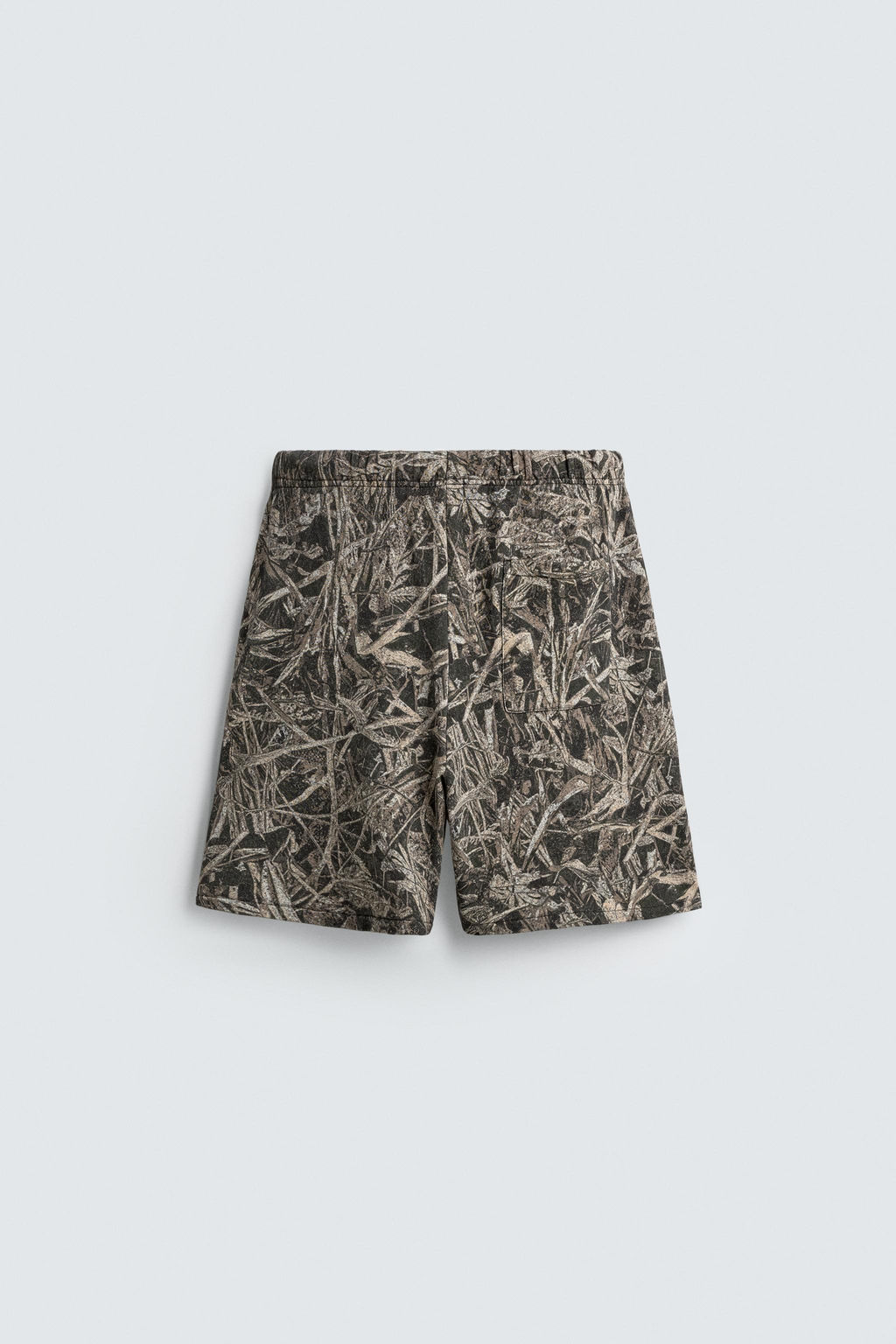 ABSTRACT PRINT BERMUDA SHORTS - Zara фото 8