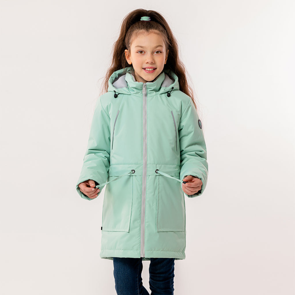 RODOS Куртка для девочки мембрана демисезон М-273 Голубой  фото 19