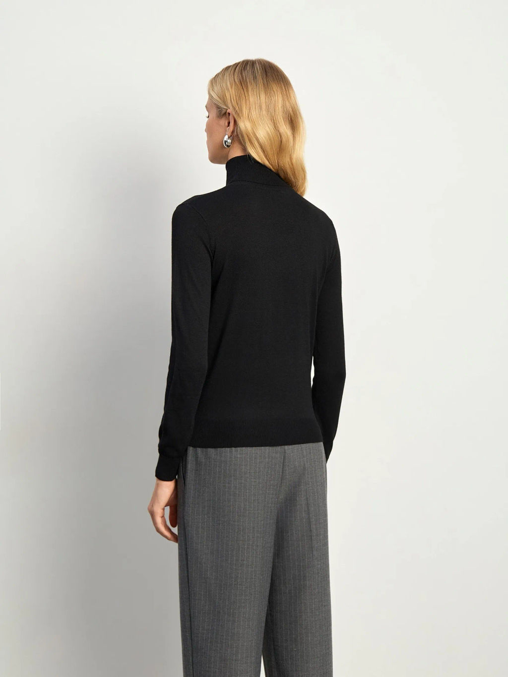 Трикотажная водолазка - Emka фото 5