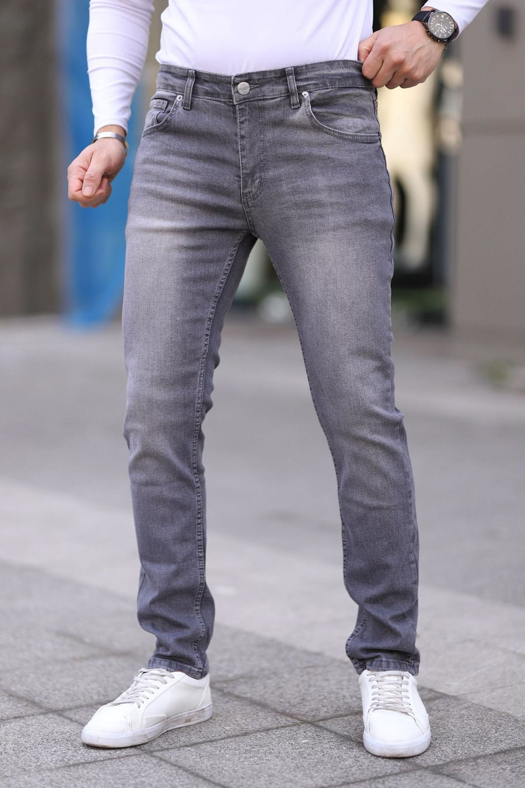 TRENDYOL MAN Siyah Regular Esnek Kumas Jeans Kot Pantolon TMNSS25JE00001 - Trendyolmilla фото 36