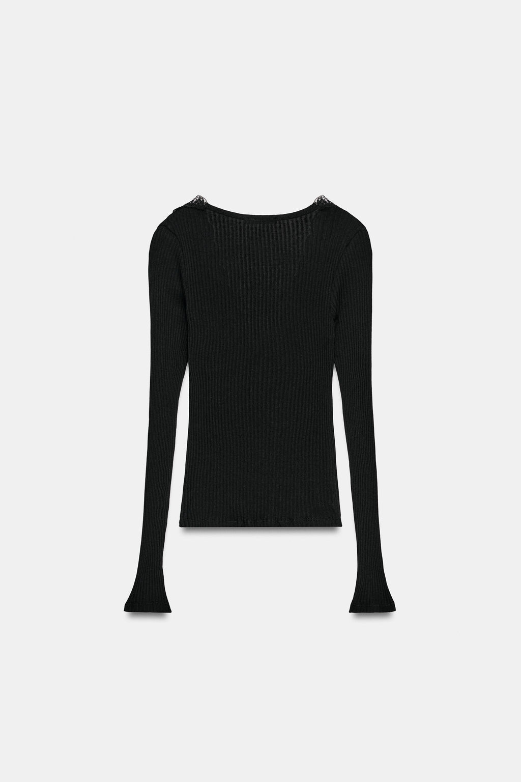 COMBINED RIBBED JACKET - Zara фото 5