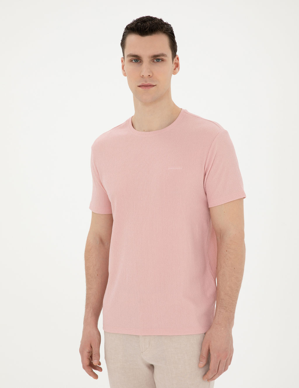 Pembe Slim Fit Ti__rt
