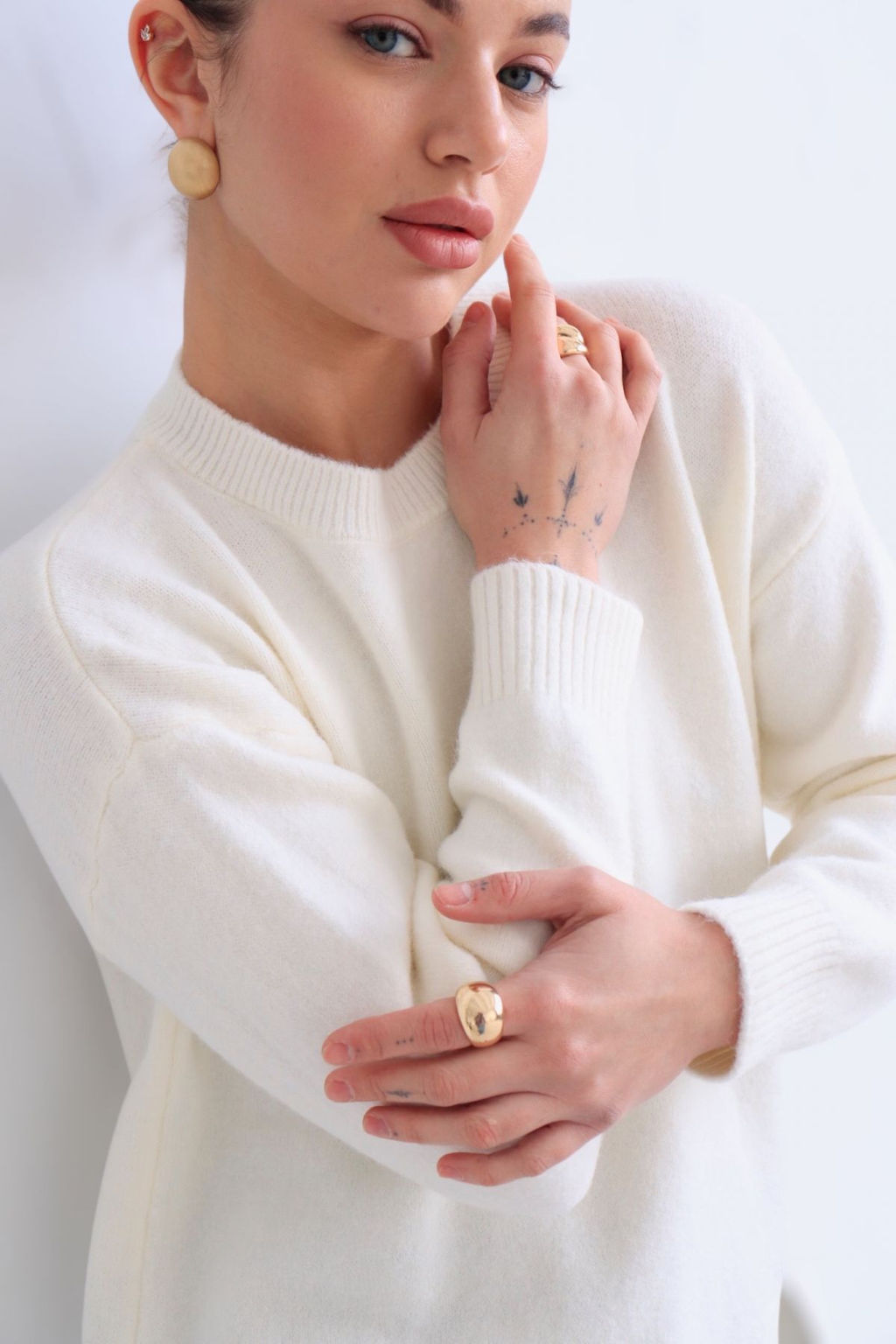 Martichelli Джемпер с ассиметричным разрезом фото 3