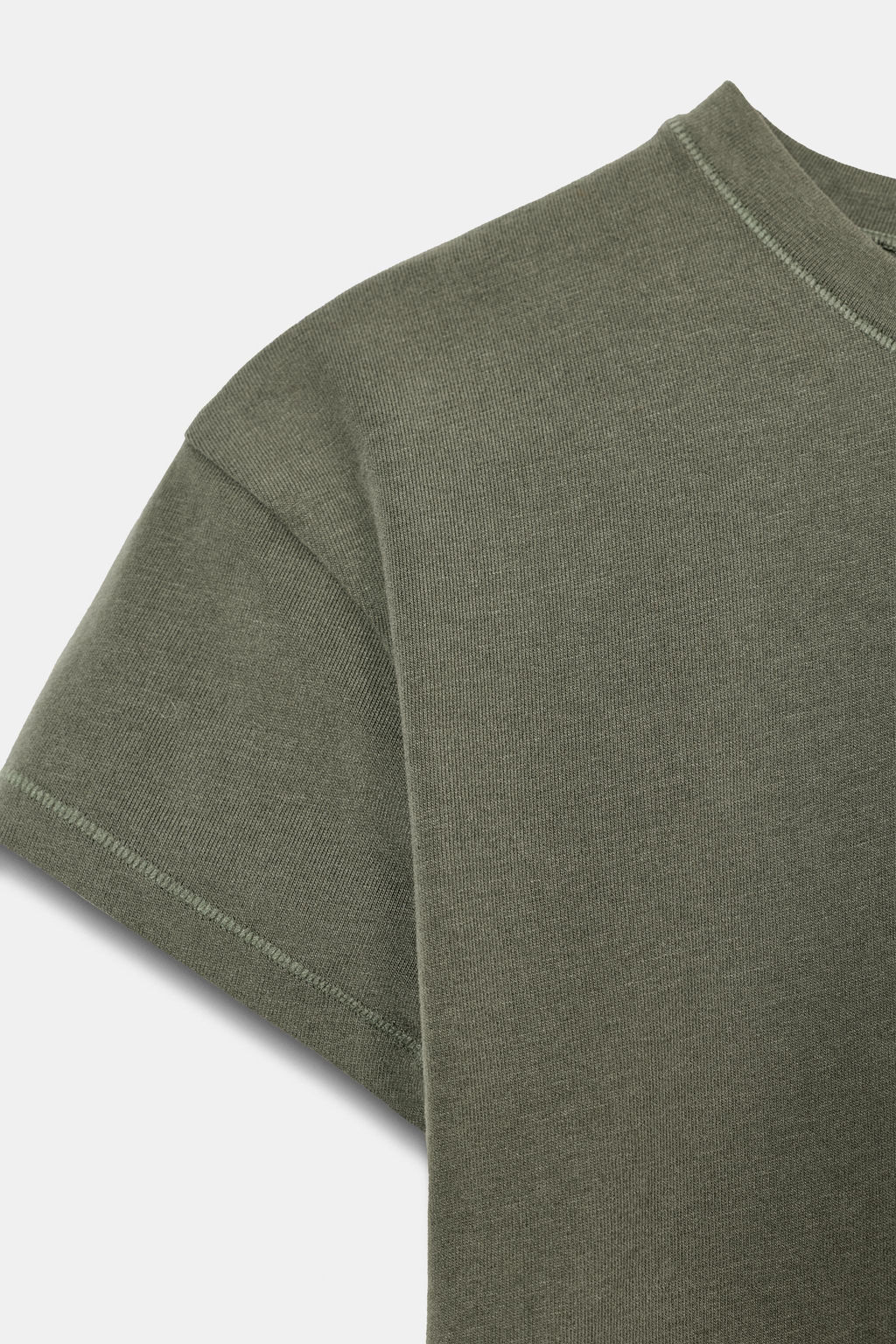 SLIM FIT SHORT SLEEVE T-SHIRT - Zara фото 11
