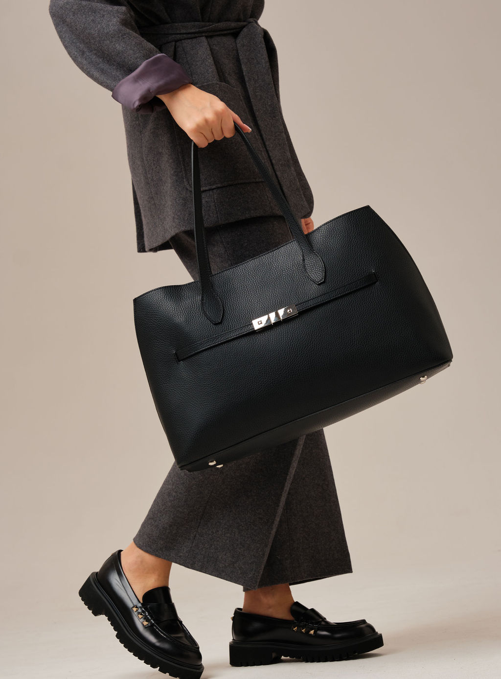 Кожаная сумка Bossy DBR 31382 черный  фото 6