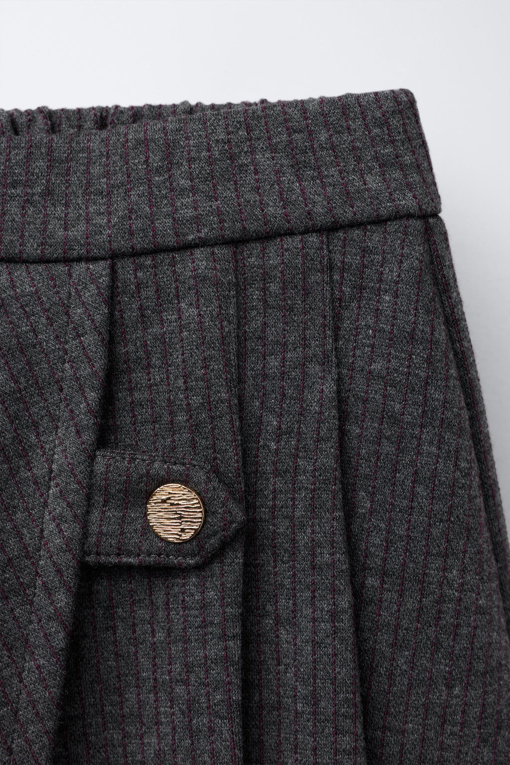 STRIPED BERMUDA SKORT - Zara фото 3