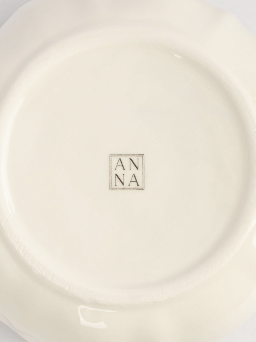 Салатник, 16х6 см, 690 мл, керамика, молочный, Цветок, Gentle flower - Anna lafarg фото 8