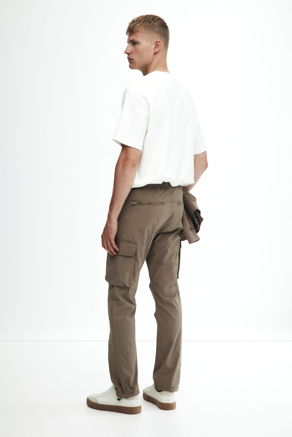 Pantal?n cargo de nailon Regular Fit - H&m фото 8
