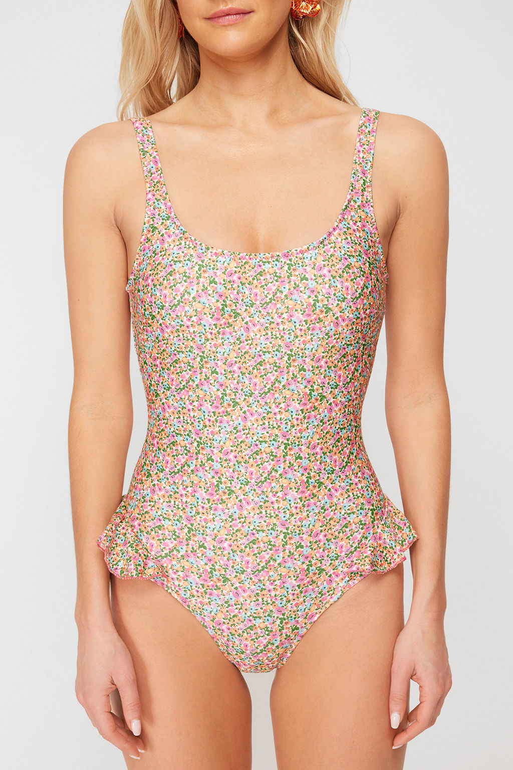 TRENDYOLMILLA Cicek Desenli F?rf?rl? Regular Mayo TBESS21MA0140  фото 4