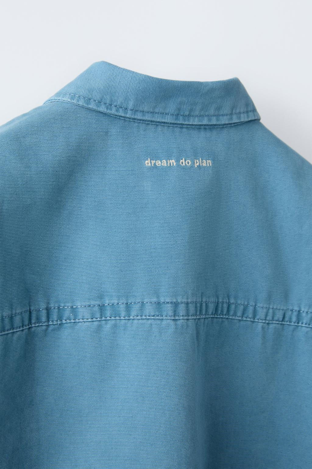 OVERSHIRT WITH POCKETS - Zara фото 4