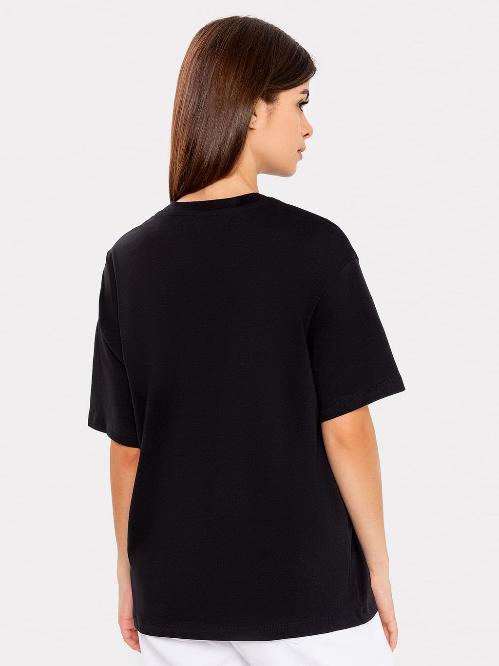 Футболка женская MARK FORMELLE X Ляйсан Утяшева черный +печать3 112678  фото 4