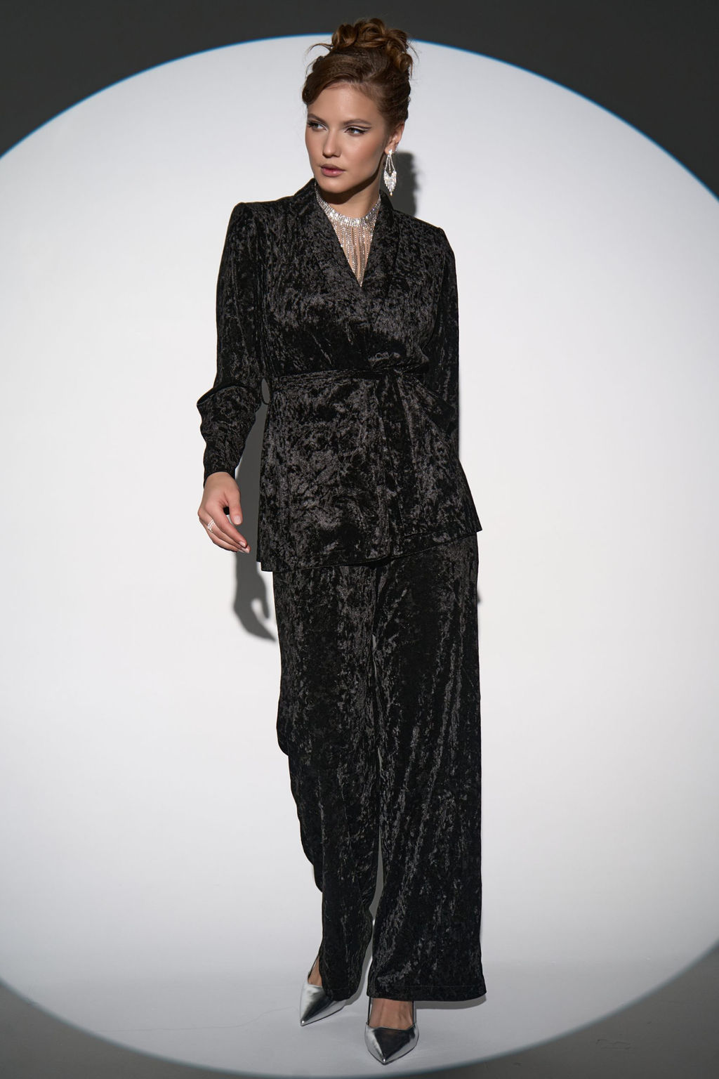 Брюки Эдит (чёрный) - Эльза фото 16