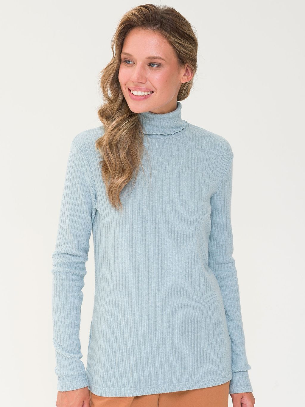 PELICAN, джемпер женский, Бежевый  фото 5