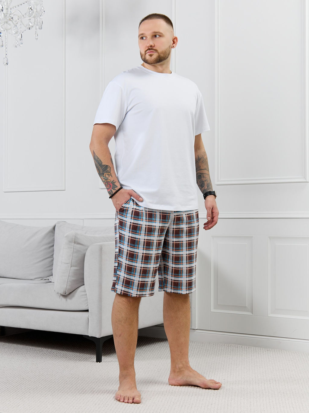 Шорты мужские Тор-2.1 из хлопка - Виотекс фото 82