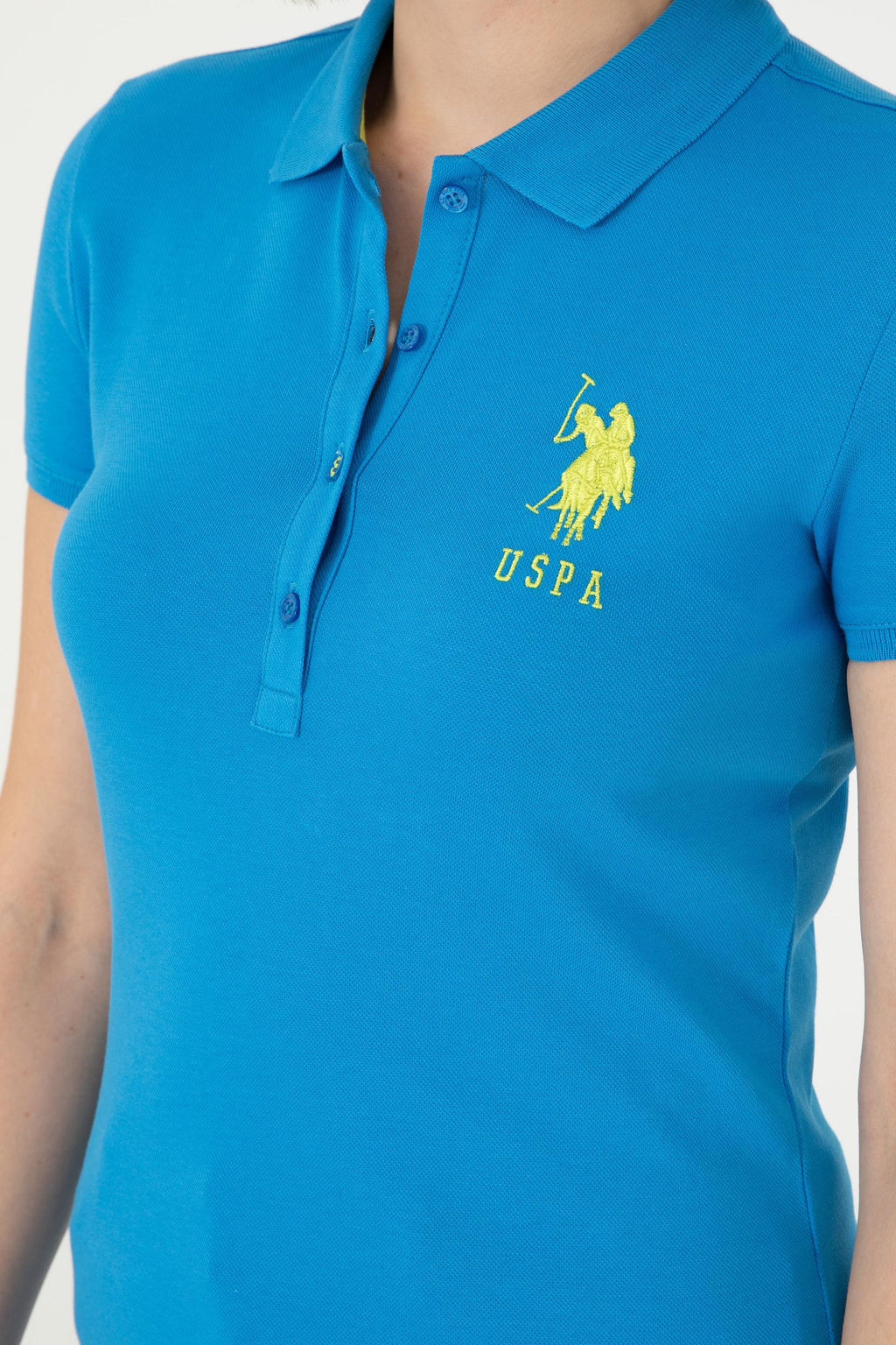 Женская базовая футболка Saks Неожиданная скидка в корзине - U.s. polo assn фото 7