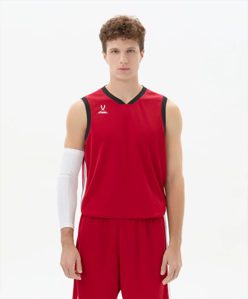 Майка баскетбольная JOGEL DIVISION PerFormDRY Jersey R2, красный  фото 7