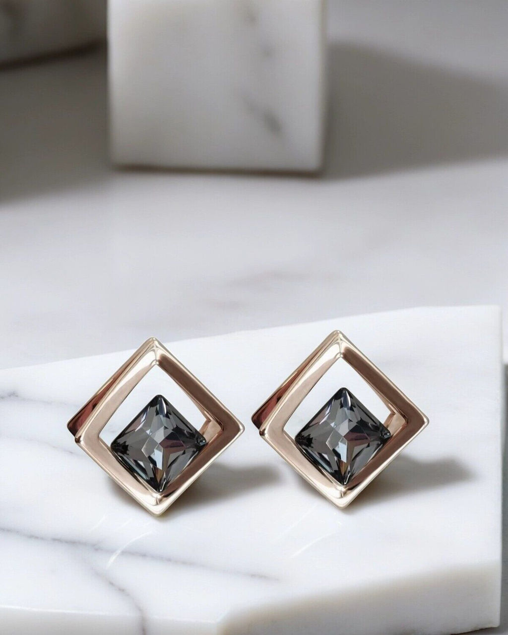 Серьги с кристаллами Swarovski