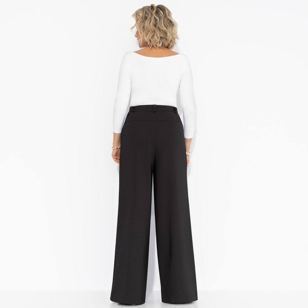 Брюки&#8209палаццо, Легкой походкой (black)