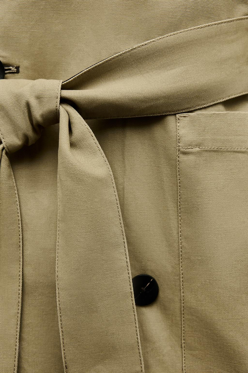 REVERSIBLE TRENCH COAT ZW COLLECTION - Zara фото 17