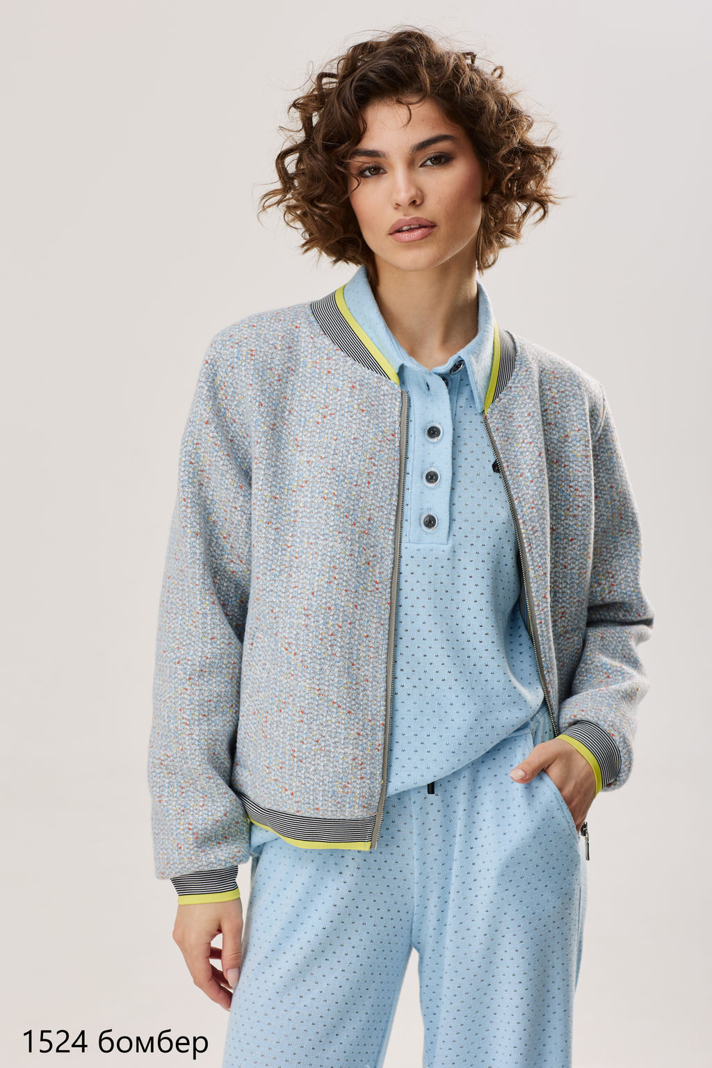 1524Бомбер - Niv niv fashion фото 5