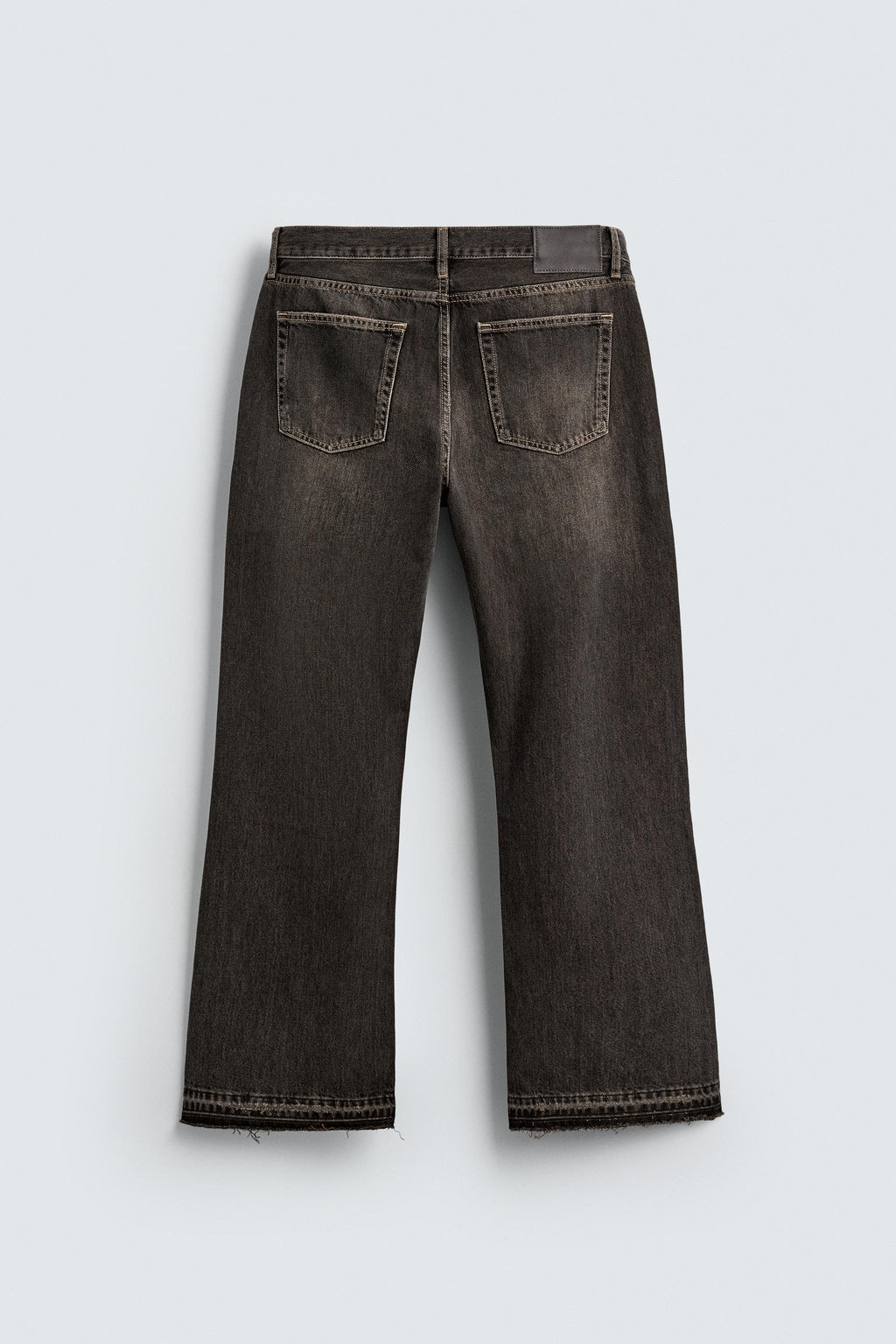 RELAXED FLARE FIT JEANS - Zara фото 8