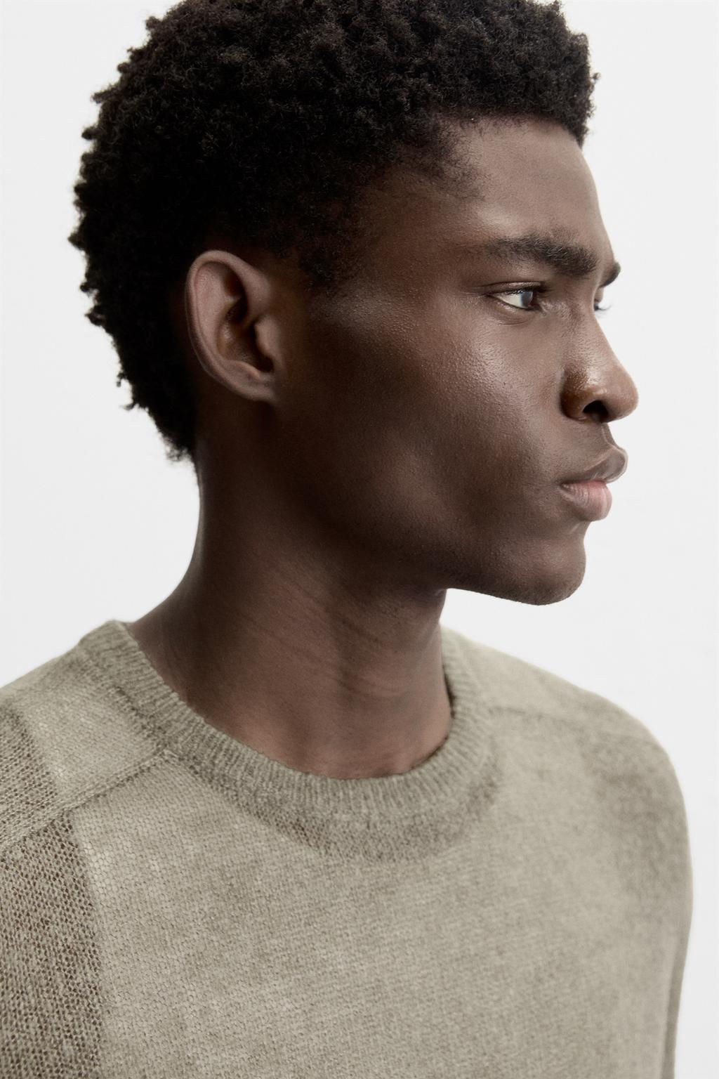 LIGHTWEIGHT TEXTURED SWEATER - Zara фото 5