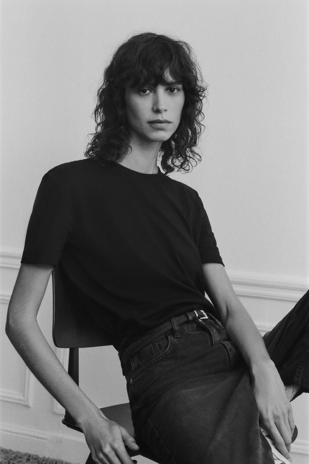 Z1975 HIGH-WAIST STRAIGHT-LEG DENIM JEANS - Zara фото 5