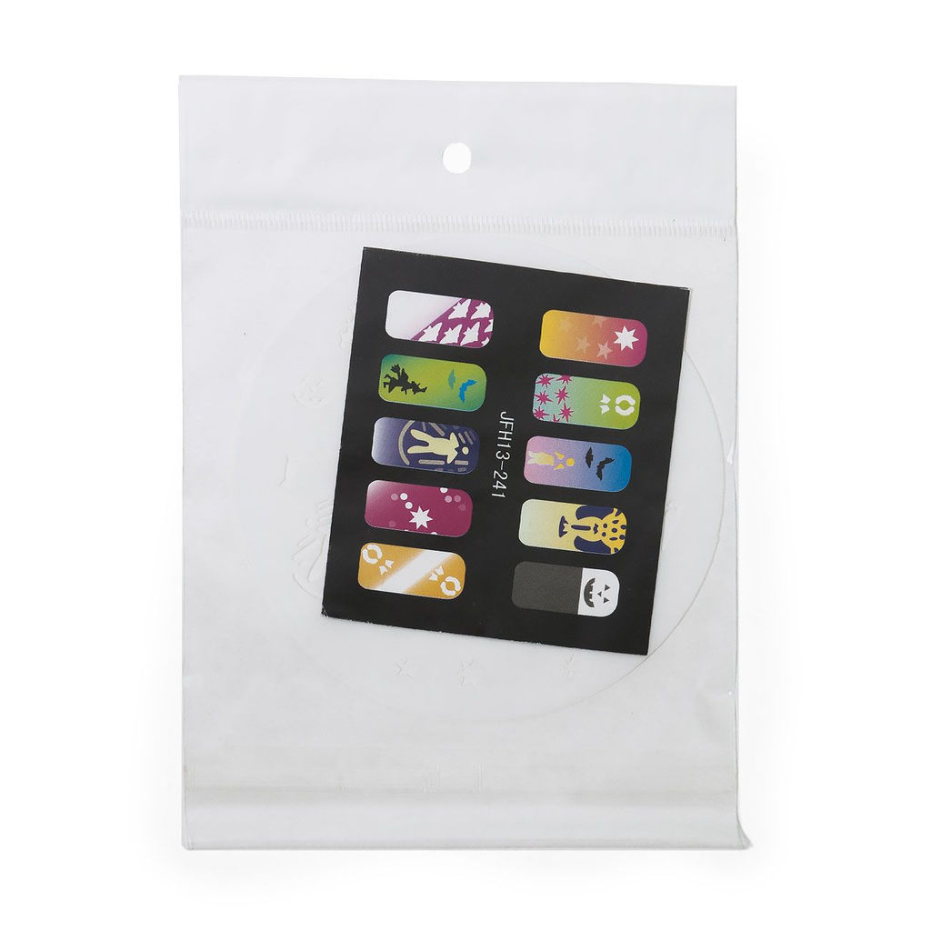 Nail Art Трафареты для аэрографии 20 видов в ассортименте, JHF 13 фото 2