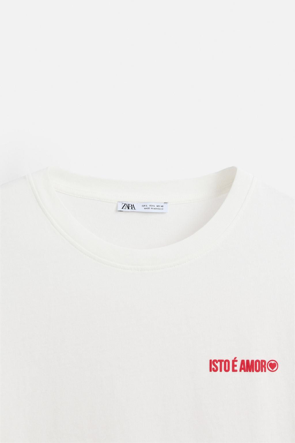 LIMITED EDITION RUBBERISED PRINT T-SHIRT - Zara фото 9