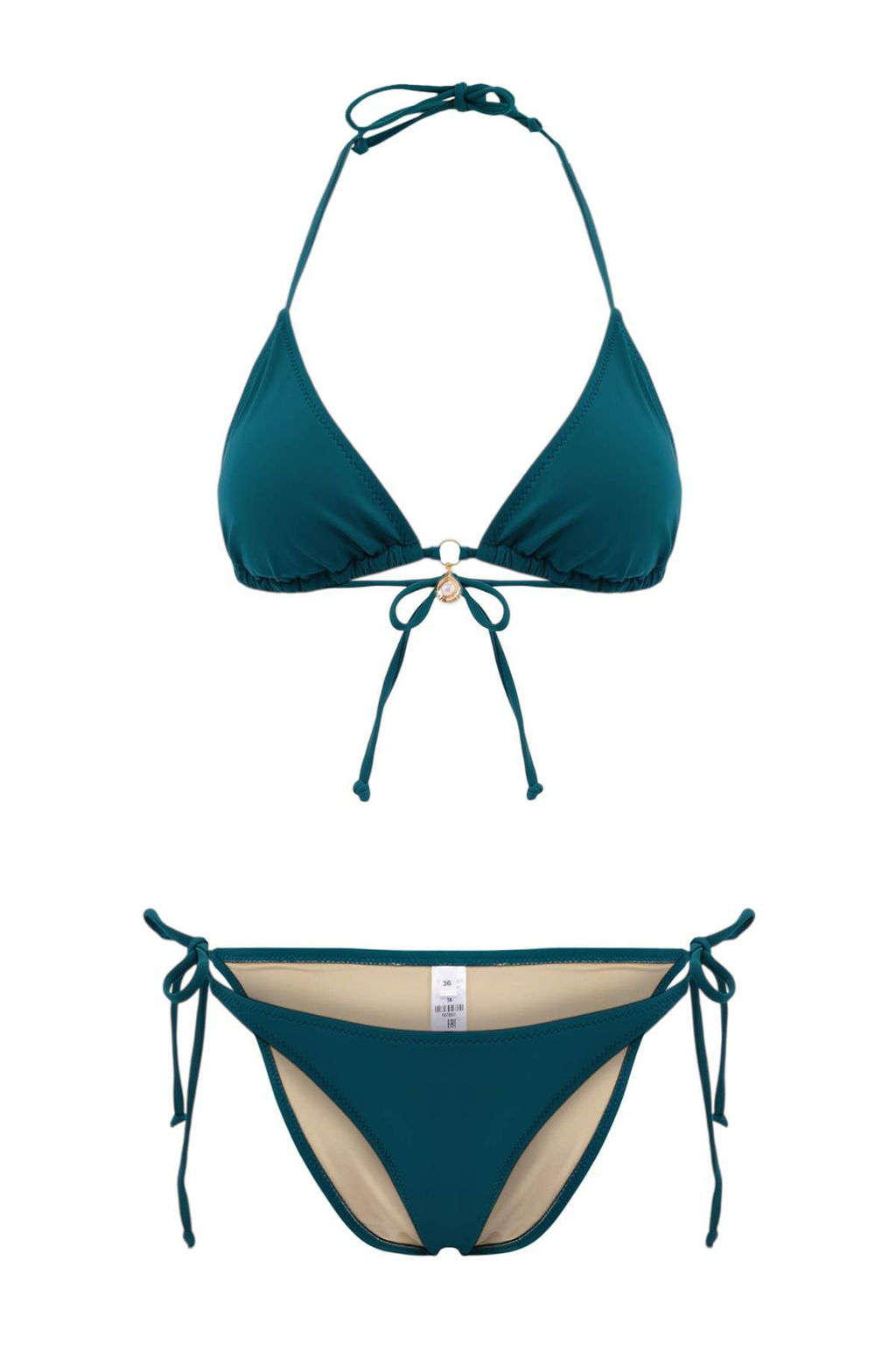 Bordo Ucgen Kapl? Charm Aksesuarl? Normal Bel Regular Bikini Tak?m? TBESS26BT00078 - Trendyolmilla фото 3