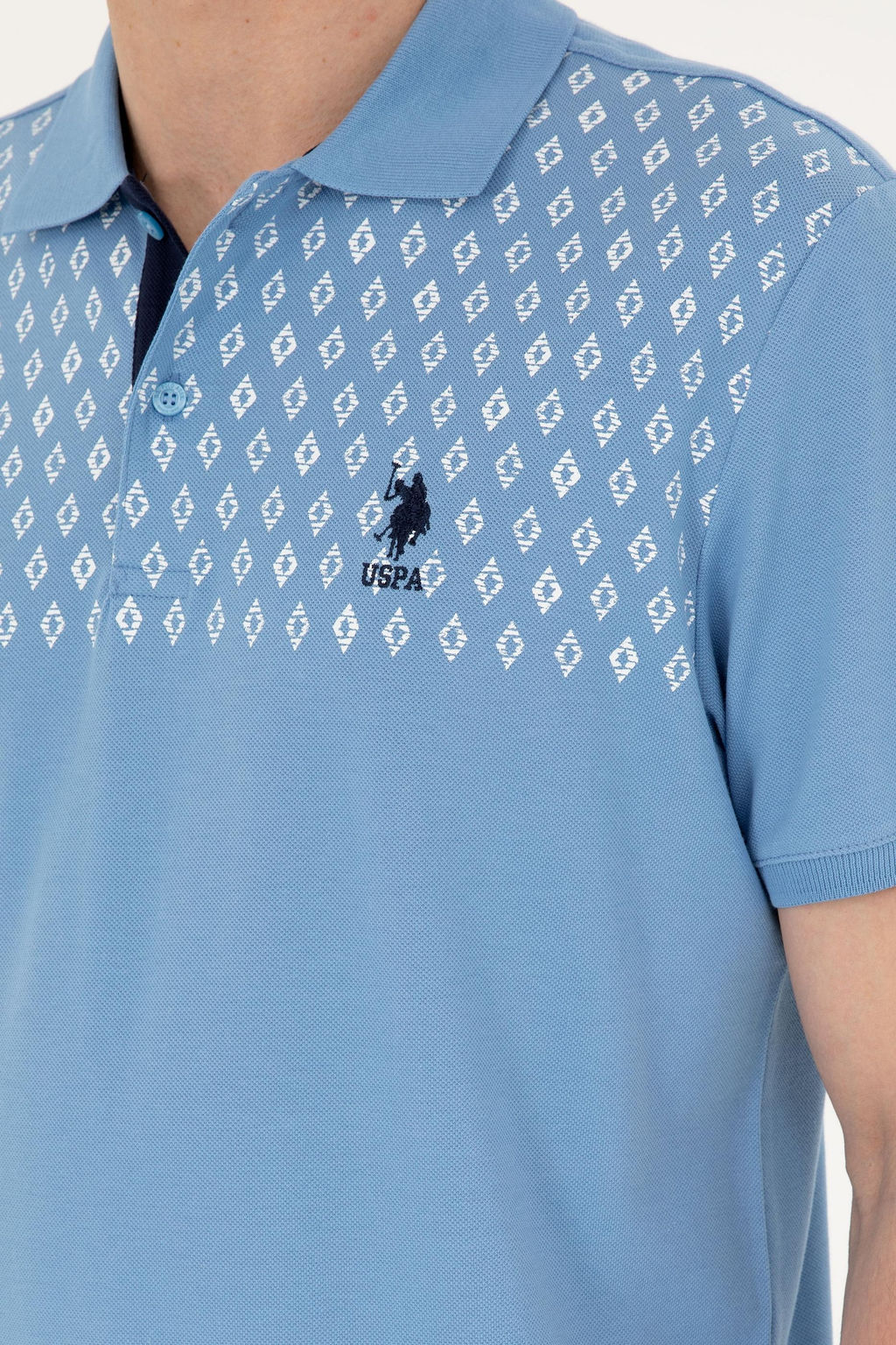 U. S. Polo Assn / Мужская темно-синяя футболка - U.s. polo assn фото 7