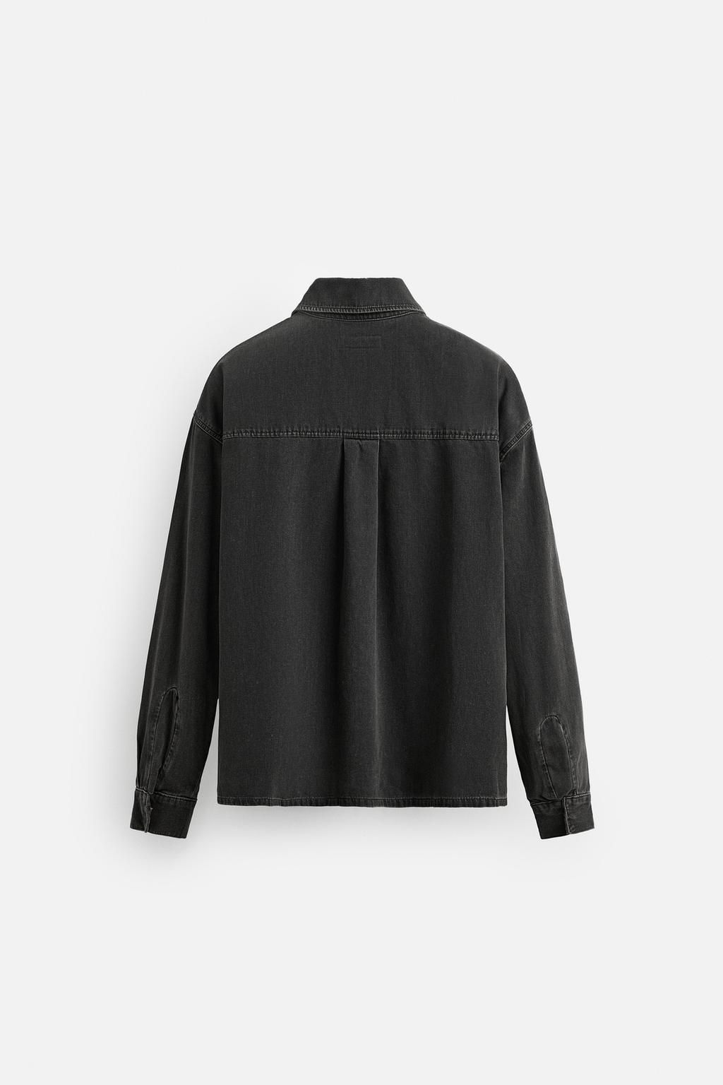 LIMITED EDITION DENIM SHIRT - Zara фото 7