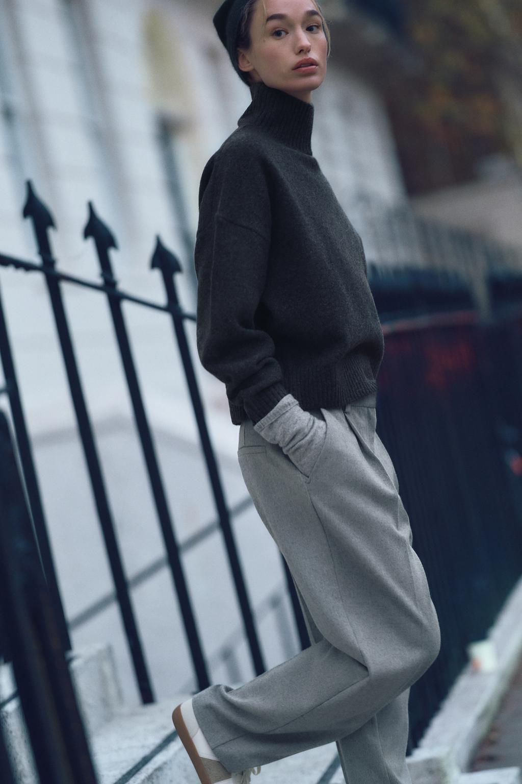 BASIC SOFT KNIT SWEATER - Zara фото 8