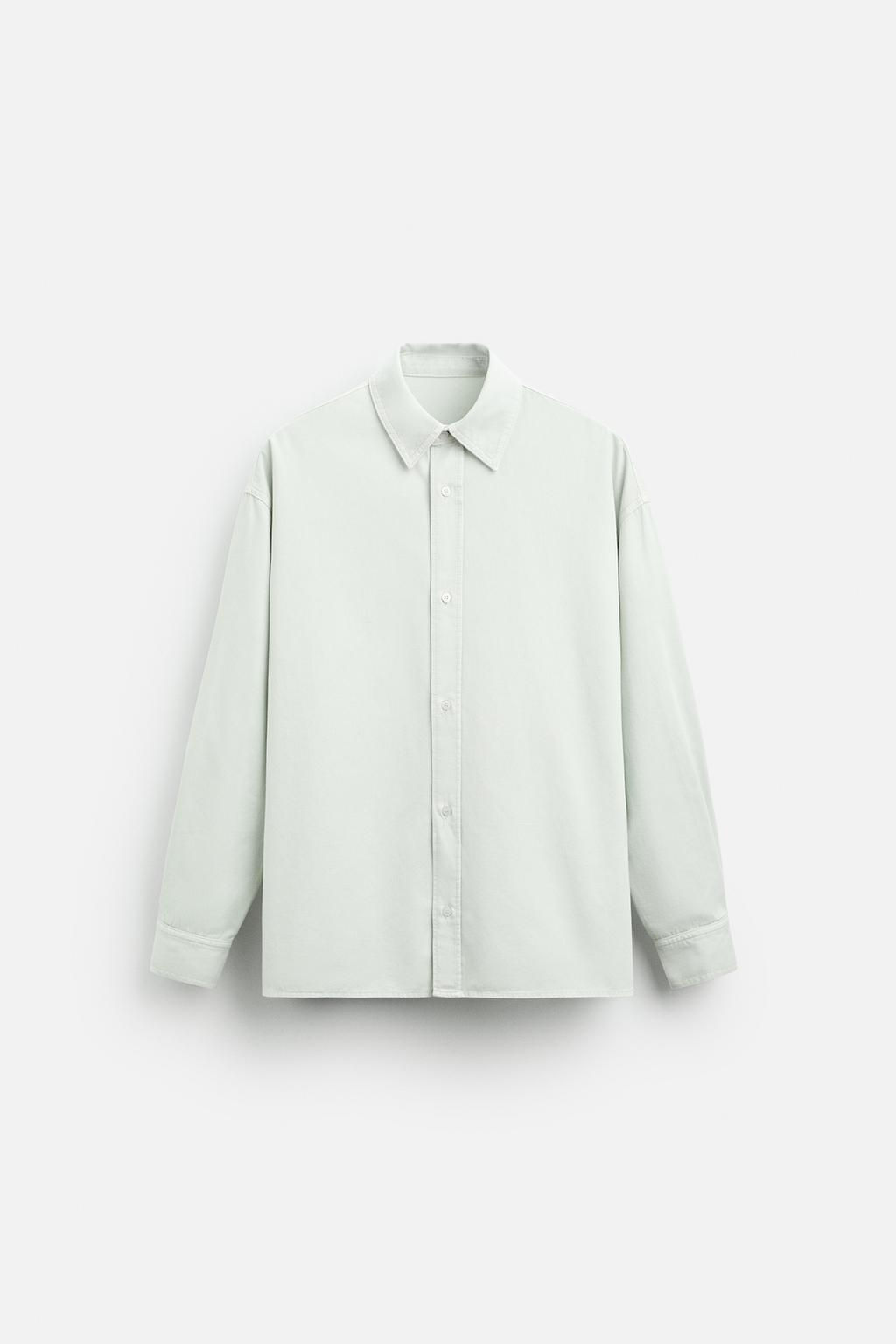 RELAXED FIT SHIRT - Zara фото 6