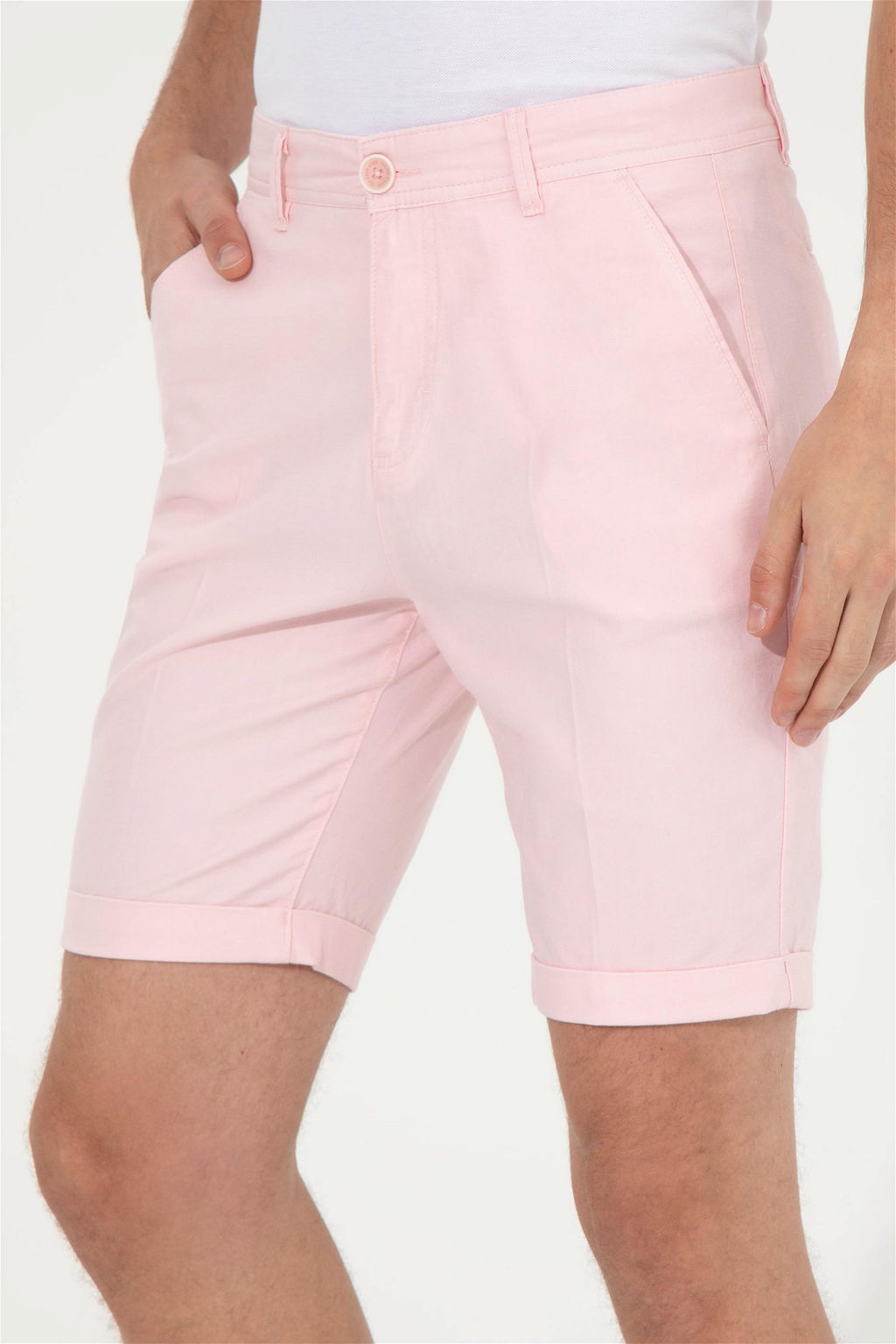 U. S. Polo Assn Мужские розовые тканые шорты - U.s. polo assn фото 12