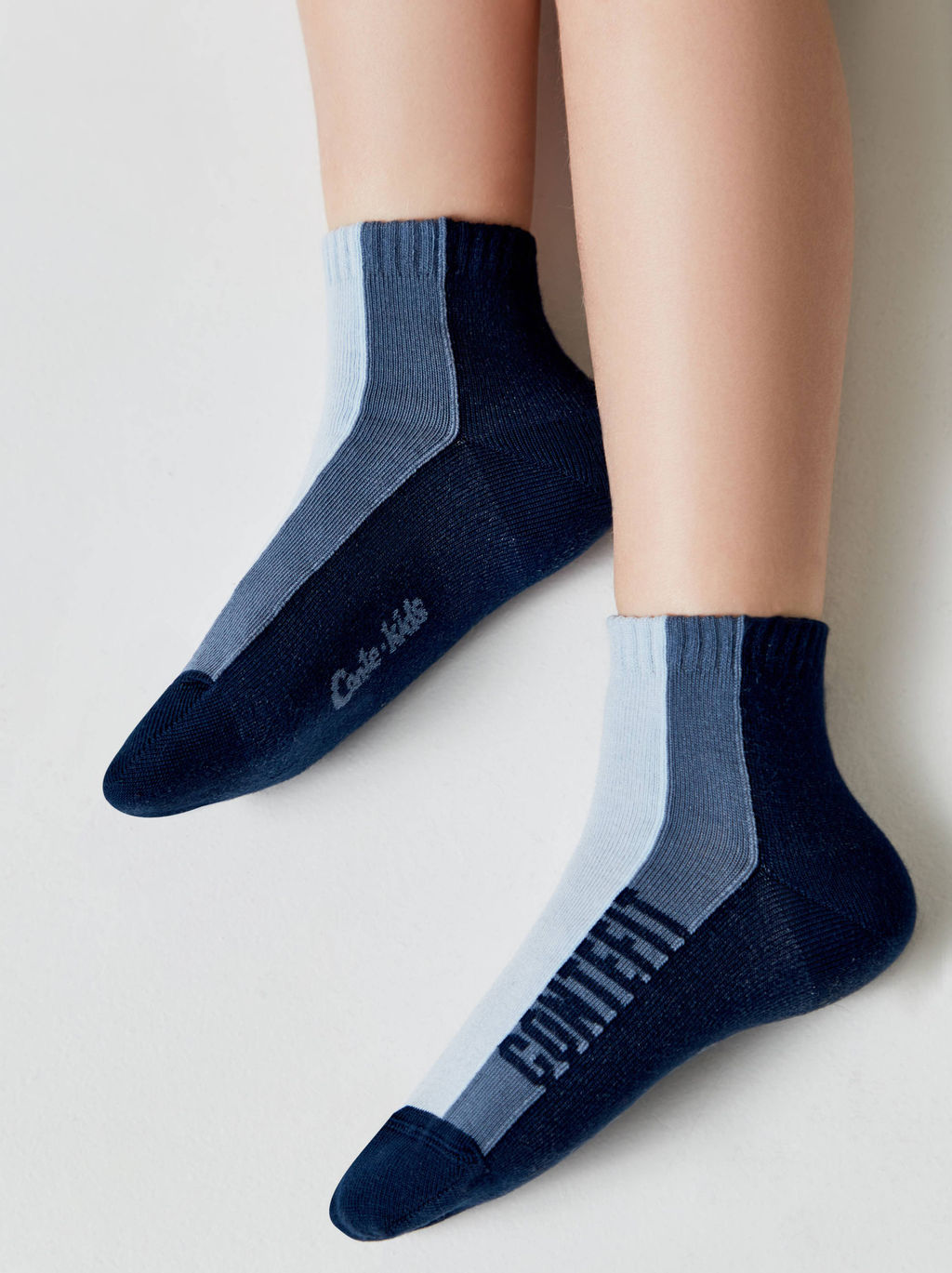 Цена за 2 пары CONTE-KIDS ACTIVE (короткие) Носки детские джинс