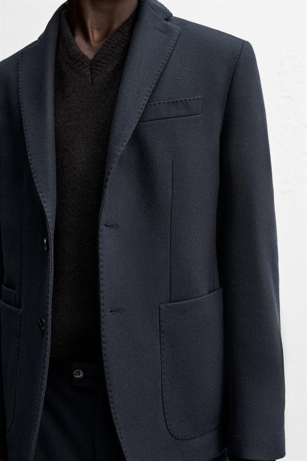 FLANNEL SUIT BLAZER - Zara фото 6