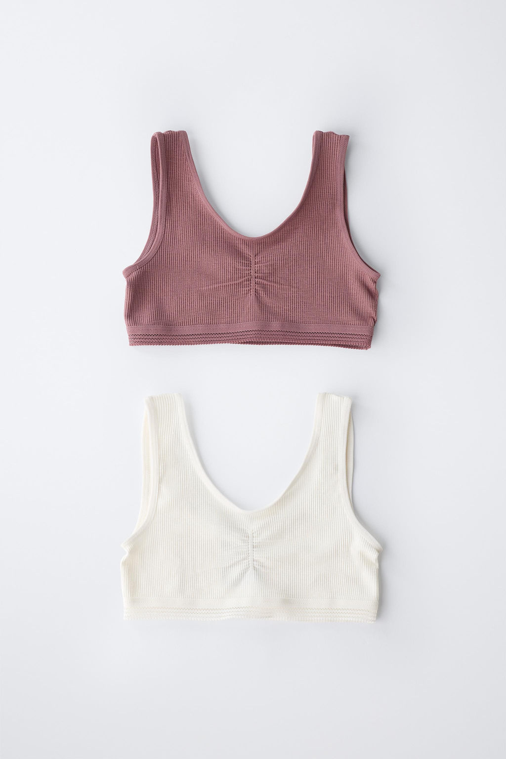 AGES 8-14 / TWO-PACK OF SEAMLESS TOPS - Zara фото 4