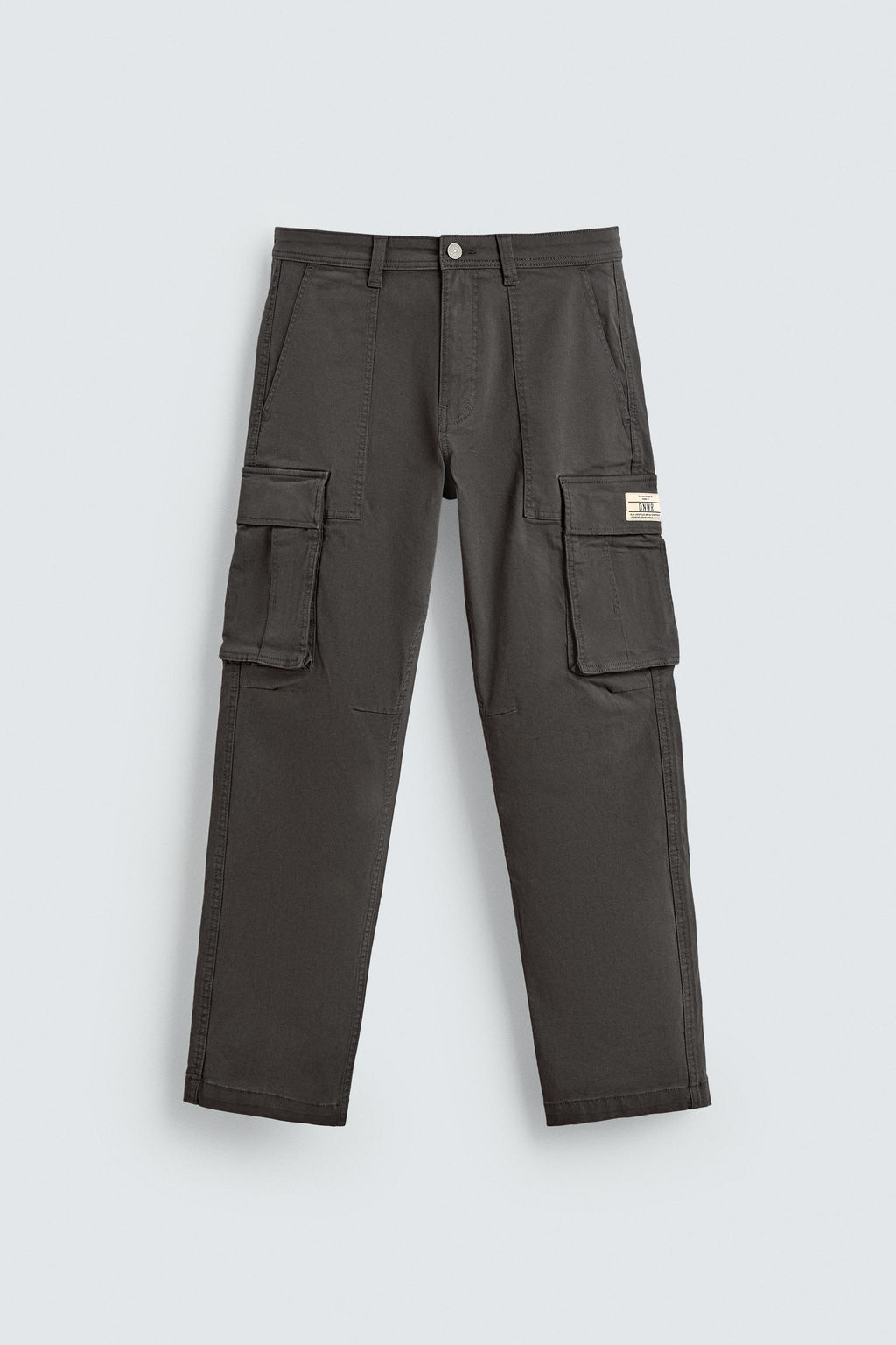 RELAXED FIT CARGO TROUSERS - Zara фото 15