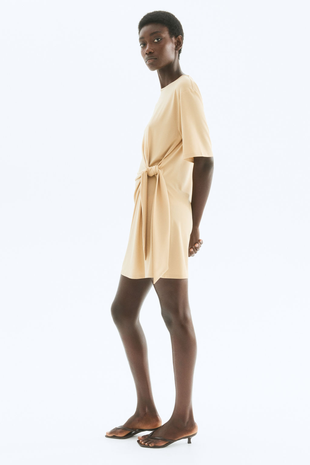 Vestido con detalle de nudo - H&m фото 5