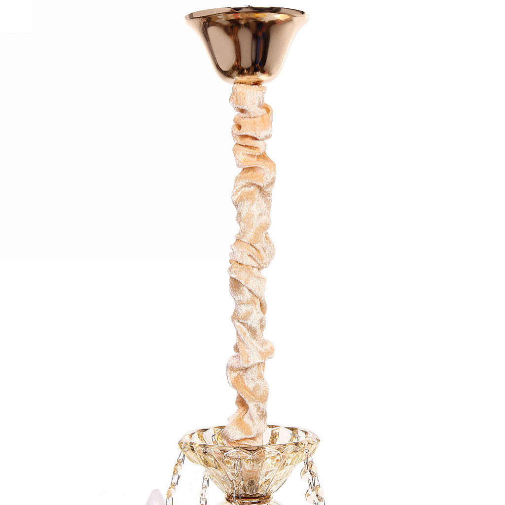 Люстра подвесная в стиле барокко "Armonia" 5*40Вт 25-S9006 со стеклянными основаниями