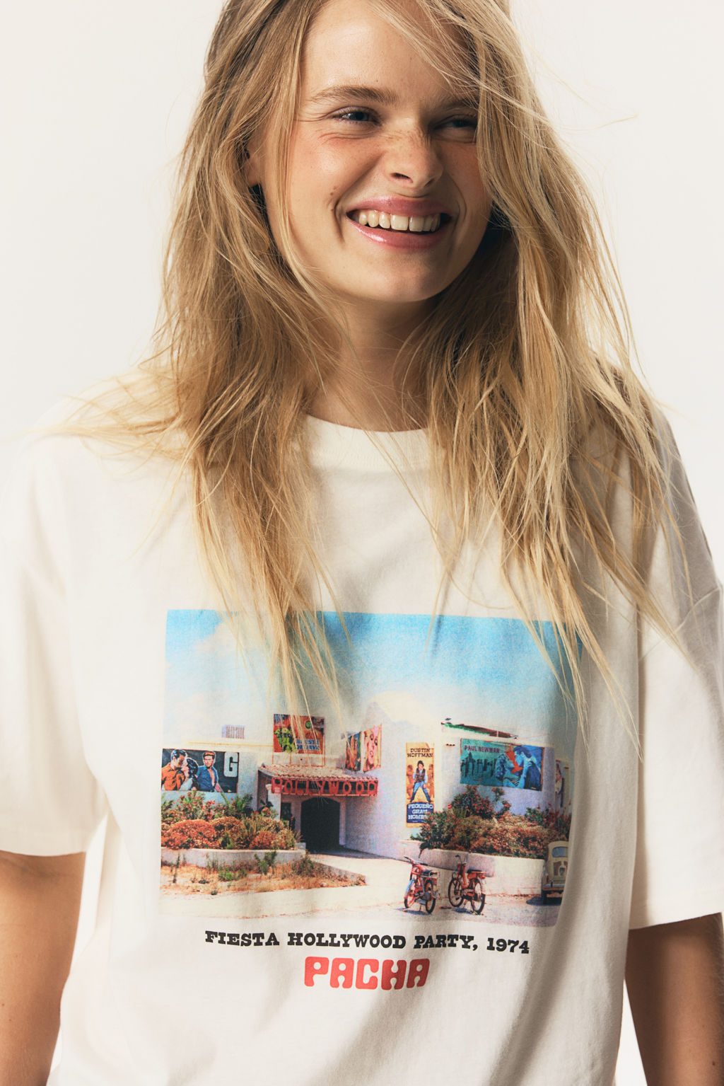 Camiseta oversize con motivo estampado - H&m фото 8