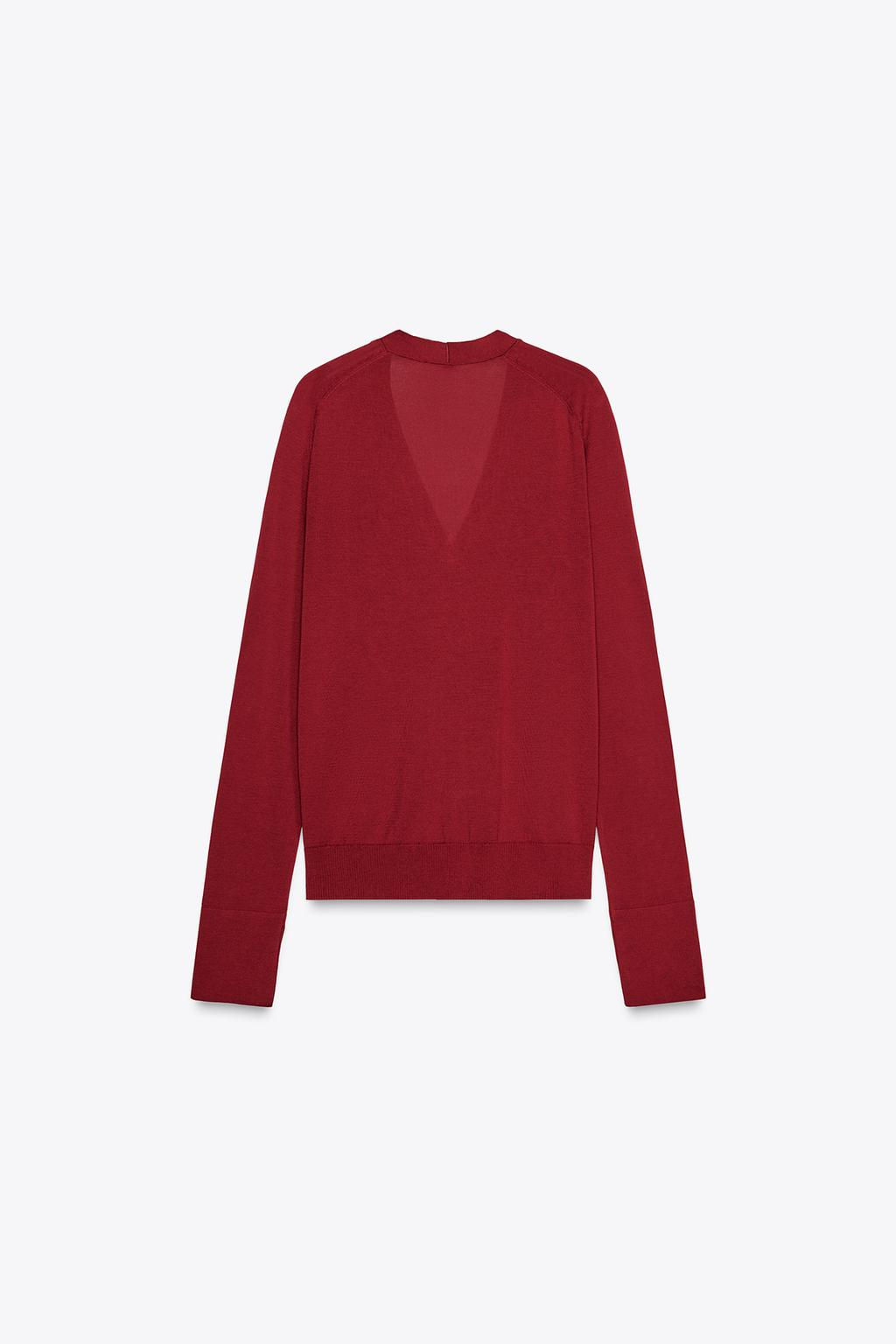 FINE KNIT CARDIGAN - Zara фото 13