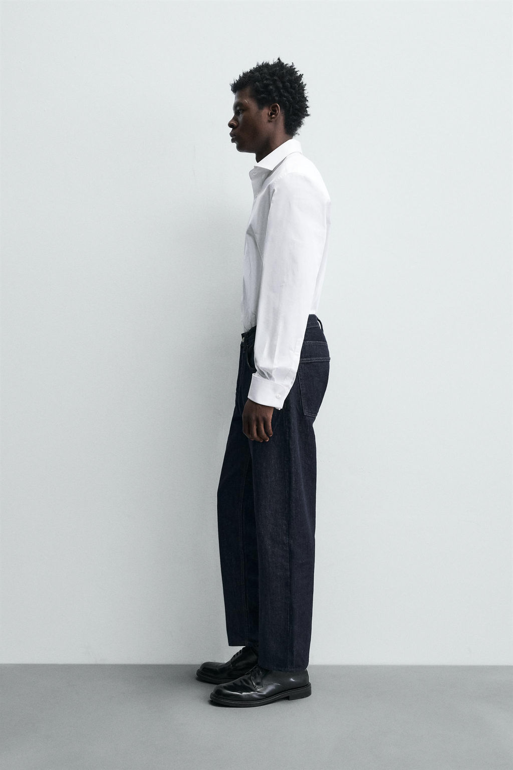 TEXTURED SHIRT WITH CUFFLINKS - Zara фото 12