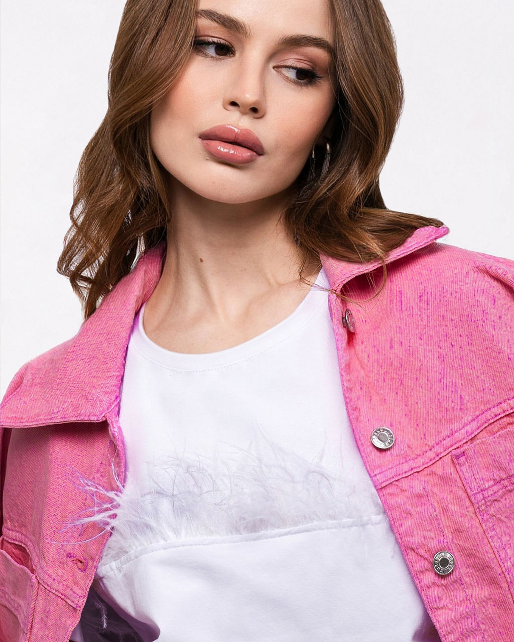 Футболка премиум качества с натуральными перьями страуса - Sahar art lab фото 10