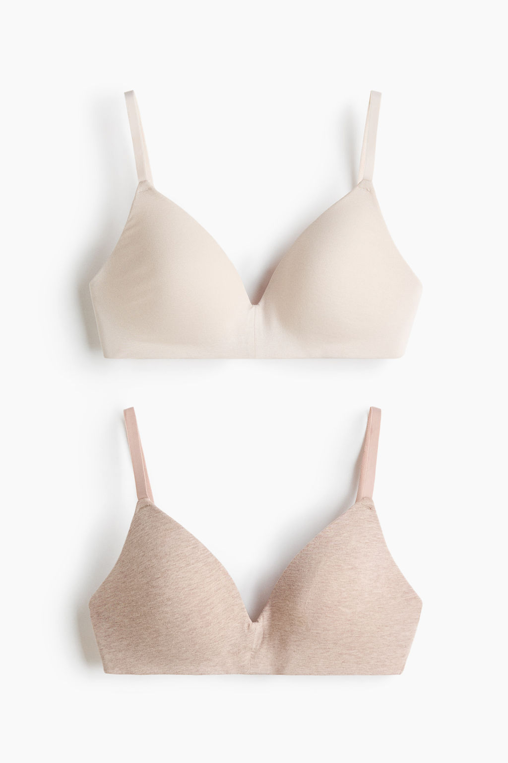 Pack de 2 sujetadores de algod?n sin aros - H&m фото 11